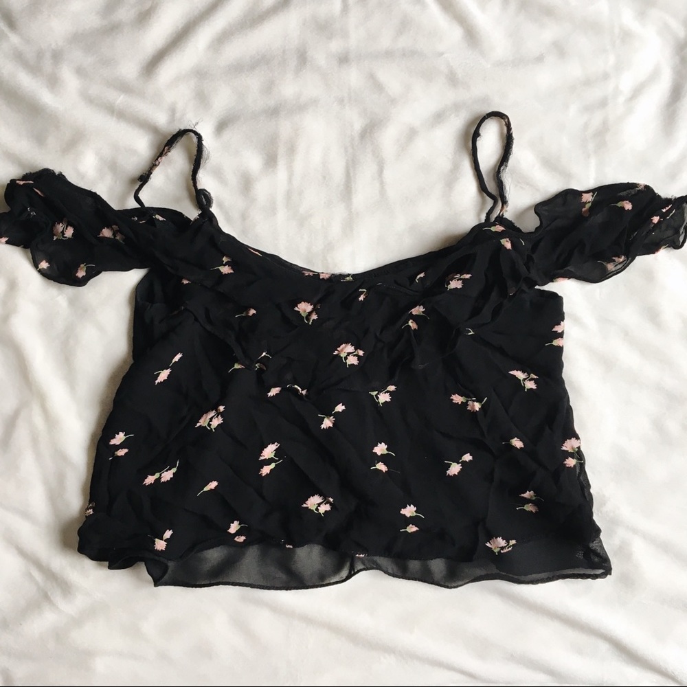 Zara off the shoulder top